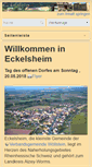 Mobile Screenshot of eckelsheim.de